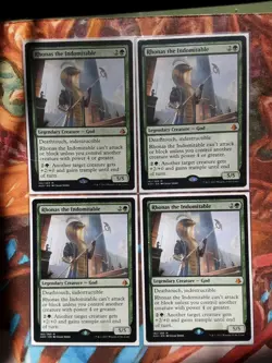 x4 Rhonas The Indomitable MtG NM $30+ Value - Image 1
