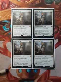 X4 Oketra the True Amonkhet Mythic Rare MtG NM $28+ Value - Image 1