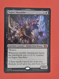 Super Shredder Teenage Mutant Ninja Turtles Regular MTG TMT M 0083 - Image 1