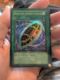 Burial from a Different Dimension DP03-EN026 - Jaden Yuki 2 - 1st Edition - Image 1