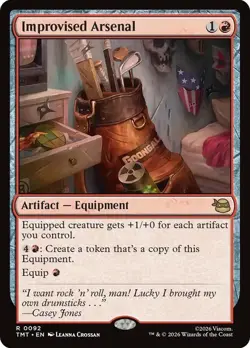 Improvised Arsenal [TMNT] MTG - Image 1