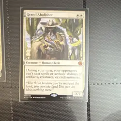 MTG Grand Abolisher Creature Outlaws Thunder Junction White - Image 1