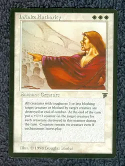 EQUINOX common 1994 LEGENDS Magic the Gathering Unplayed Near mint - Image 1