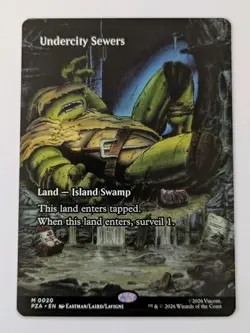 MTG TMNT Teenage Mutant Ninja Turtles Undercity Sewers Borderless MYTHIC NM - Image 1