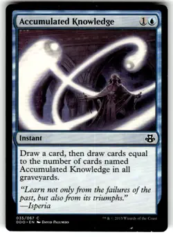 Accumulated Knowledge Duel Decks: Elspeth vs. Kiora Regular MTG - Image 1