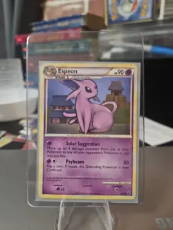Espeon 2/90 Undaunted Reverse Holo Rare Pokemon MP 2010 - Image 1