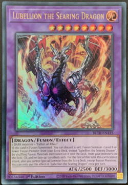 Yugioh! -Lubellion the Searing Dragon - BLTR-EN115 - Ultra Rare - 1st Ed. - NM/M - Image 1