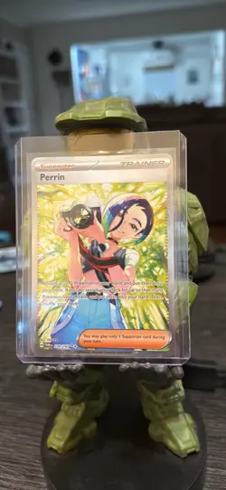 Pokemon Perrin Full Art Trainer Special Illustration Rare Holo 220/167 - Image 1