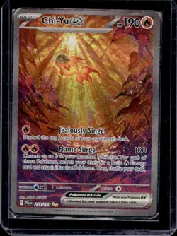 2023 Pokemon SV Paldea Evolved Chi-Yu ex Special Illustration Rare #259/193 - Image 1
