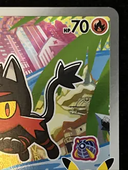 Litten MEP 044 Pokemon First Partner Illustration Black Star Promo - Image 4