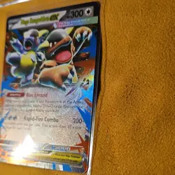 Pokemon Mega Kangaskhan EX 104/132 Me01: Mega Evolution Double Rare Holo English - Image 3