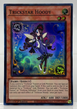 Yu-Gi-Oh! TCG Trickstar Hoody MZTM-EN025 Super Rare NM/M - Image 1