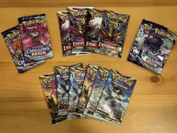 Pokemon Lost Origin/Astrial Radiance/Chilling Reign Pack Lot Of 14 - Image 1