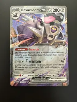 Revavroom ex - SV03: Obsidian Flames (OBF) 156/197 Double Rare Pokemon TCG - Image 1