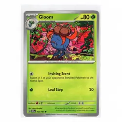 Gloom Pokemon Scarlet & Violet Obsidian Flames 002/197 - Image 1
