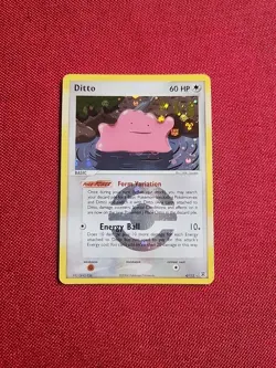 2004 Pokemon EX FireRed and LeafGreen Reverse Foil #4 Ditto Holo LP - Image 1