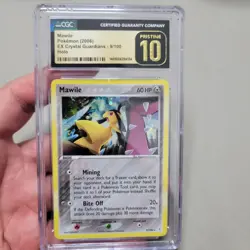 2006 Pokemon Mawile #9 Holo Ex Crystal Guardians Cgc 10 Pristine - Image 1