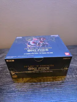 Bandai One Piece TCG Pillars of Strength Booster Box English Sealed 810059780514 - Image 3