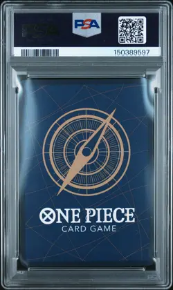 2025 ONE PIECE JPN OP13-CARRYING ON HIS WILL 3RD ANNIV-SILVER #004 SHANKS PSA 10 - Image 2