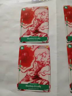 One Piece TCG Monkey D Luffy P-061 Promo Set Of 4 English - Image 2