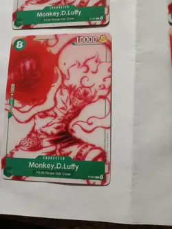 One Piece TCG Monkey D Luffy P-061 Promo Set Of 4 English - Image 4