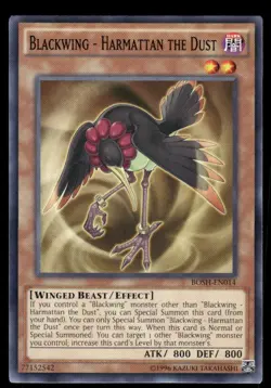 Yu-Gi-Oh! TCG Blackwing Harmattan the Dust Regular - Image 1