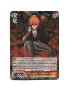 Weiss Schwarz Hitokiri Battosai, Kenshin Himura RKN/S115-E040 RR Card NM - Image 1