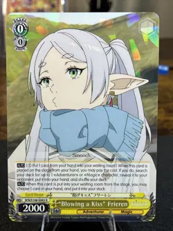 Weiss Schwarz Blowing a Kiss Frieren - Frieren: Beyond Journey’s End (SFN/S108) - Image 1