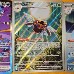 Pokemon Crobat EX, Ninjask, Dewgong Holo Ability 3 Card Lot English - Image 3