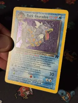 Pokemon Cards Dark Gyarados 8/82 Holo Rare Team Rocket UNLIMITED - (LP+) - Image 3