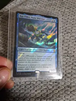 Ray Fillet Wave Warrior Surge Foil Card #0014 MTG - Image 1