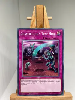 Gravedigger's Trap Hole - 1st Edition SDBT-EN033 - NM - YuGiOh - Image 1
