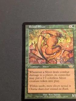 MTG Card - 1x Brood Sliver - Legions - NM/LP - Vintage - Magic The Gathering 120 - Image 5