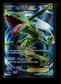 #2 Rayquaza EX 104/108 XY Roaring Skies 2015 Full Art Holo Rare Pokemon Card TCG - Image 1