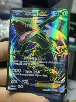 #2 Rayquaza EX 104/108 XY Roaring Skies 2015 Full Art Holo Rare Pokemon Card TCG - Image 4