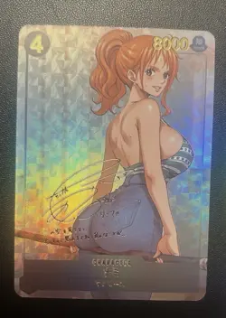 Sexy One Piece Anime Waifu Cards Nami Set Of 6 Goddess Story Lewd - Image 2