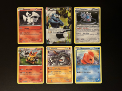 2011 Pokemon TCG Card Lot - 6 Cards - Thunderous Full Art 97/98 Emerging Powers+ - Image 1