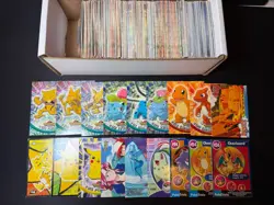 Huge Collection Bulk Lot of 400+ Pokemon Cards Topps and PokeTrivia HP-DAMAGED - Image 1