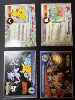 Huge Collection Bulk Lot of 400+ Pokemon Cards Topps and PokeTrivia HP-DAMAGED - Image 5