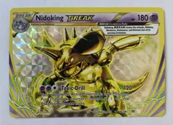 Nidoking Break 46/108 - Ultra Rare Holo - Pokemon Card - NM - 1¢ start! - Image 1