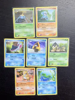 Pokemon Card Lot - X8 Unique 2007 Pokemon Cards - A53 - Image 1