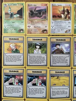 Pokemon TCG Gym Heroes Mixed Card Lot Of 44 Mostly Trainers - Image 2