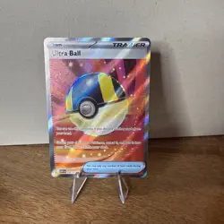 Pokemon Ultra Ball Trainer Item Secret Rare Holo 264/217 2026 Card Stock - Image 1