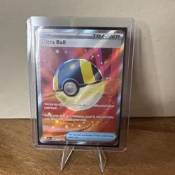 Pokemon Ultra Ball Trainer Item Secret Rare Holo 264/217 2026 Card Stock - Image 3