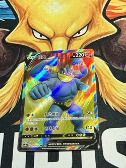 Machamp V SR 140/128 Chinese Pokemon Card US SELLER - Image 1