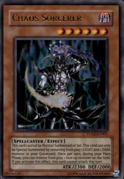 Chaos Sorcerer Turbo Pack US Print Ultra TU02-EN001 Yu-Gi-Oh! - Image 1