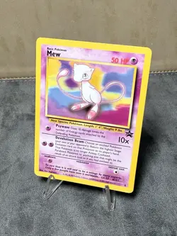 Mew TCG Black Star Promos Card 8 Regular Promo - Image 1