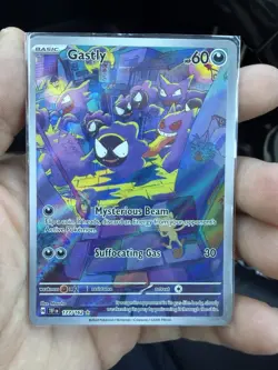 Gastly 177/162 Illustration Rare IR Temporal Forces Pokemon Card Mint Holo - Image 5