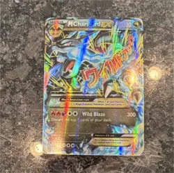 Pokemon M Charizard EX Holo Ultra Rare Flashfire 69/106 230 HP Dragon Card - Image 1