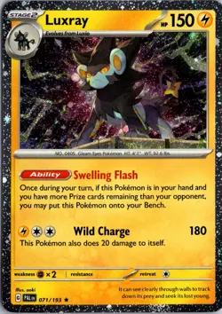 Luxray - (Cosmos Holo) Holo Promo Miscellaneous Cards & Products 071/193 NM - Image 1